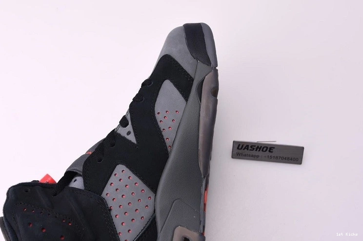 Grey PSG Infrared 6 Jordan Iron CK1229-001 0518
